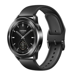 Товар с повреждённой упаковкой. Xiaomi Watch S3 Black цена и информация | Мобильные телефоны, фото и видео товары с поврежденной упаковкой | pigu.lt