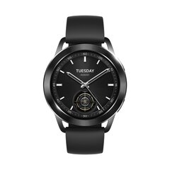 Товар с повреждённой упаковкой. Xiaomi Watch S3 Black цена и информация | Мобильные телефоны, фото и видео товары с поврежденной упаковкой | pigu.lt