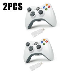 PC žaidimų pultelis, skirtas Xbox 360 2.4G belaidis žaidimų valdiklis žaidimų nuotolinio valdymo vairasvirtė 3D rokeris žaidimų rankenos įrankių dalys kaina ir informacija | Valdikliai | pigu.lt