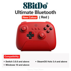 8BitDo – „Ultimate Wireless Bluetooth Controller Gamepad“ su „Nintendo Switch“ įkrovimo doku, kompiuteriu, „Windows 10“, „11“, „Steam Deck“ цена и информация | Контроллеры | pigu.lt