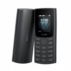 Prekė su pažeista pakuote.Nokia 105 4G Dual SIM Charcoal (2023) kaina ir informacija | Mobilieji telefonai, foto ir video prekės su pažeista pakuote | pigu.lt