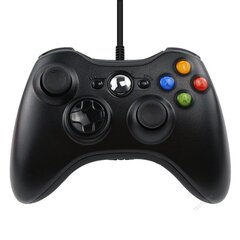 Žaidimų pultelis, skirtas Xbox 360 belaidžiam / laidiniam valdikliui, skirtas XBOX 360 konsolei 2.4G belaidis vairasvirtė, skirta XBOX360 kompiuterinių žaidimų valdikliui цена и информация | Контроллеры | pigu.lt