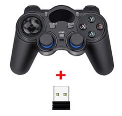 Belaidis žaidimų pultelis, skirtas PS3 Android telefonui TV Box 2.4G belaidis vairasvirtė Joypad USB kompiuterinių žaidimų valdiklis, skirtas Xiaomi OTG išmaniajam telefonui цена и информация | Контроллеры | pigu.lt