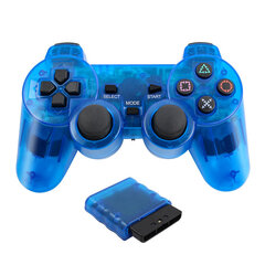 JCD belaidis žaidimų pultelis, skirtas Sony PS2 konsolės vairasvirtei 2.4G Double Vibration Shock Joypad USB kompiuterinių žaidimų valdiklis цена и информация | Контроллеры | pigu.lt