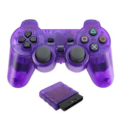 JCD belaidis žaidimų pultelis, skirtas Sony PS2 konsolės vairasvirtei 2.4G Double Vibration Shock Joypad USB kompiuterinių žaidimų valdiklis цена и информация | Контроллеры | pigu.lt