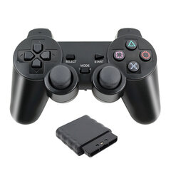 JCD belaidis žaidimų pultelis, skirtas Sony PS2 konsolės vairasvirtei 2.4G Double Vibration Shock Joypad USB kompiuterinių žaidimų valdiklis цена и информация | Контроллеры | pigu.lt