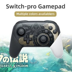 Belaidis „Bluetooth“ žaidimų pultelis, skirtas „Switch Pro Controller Wake Function“, 6 ašių giroskopo rankenos HD vibracija, skirta kompiuterinių žaidimų konsolei цена и информация | Контроллеры | pigu.lt