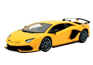 Radijo bangomis valdomas automobilis Lamborghini, 1:18, geltona kaina ir informacija | Žaislai berniukams | pigu.lt