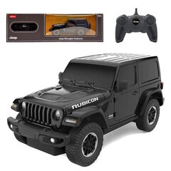 Nuotoliu valdomas automobilis RastarJeep Wrangler JL, 79500, juodas kaina ir informacija | Žaislai berniukams | pigu.lt