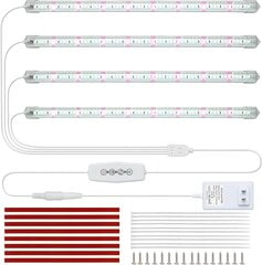 LED plokštės augalams Moya Std MY-60WST, 4-Bars-baltos kaina ir informacija | Daigyklos, lempos augalams | pigu.lt