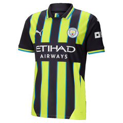 Mcfc away jersey replica puma 77508602 vīriešiem juoda 77508602 kaina ir informacija | Vyriški marškinėliai | pigu.lt