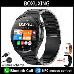 „Huawei NFC Smart Watch Adult GT3 Pro 390*390 HD Screen Heart Rate Bluetooth Call IP68 Waterproof SmartWatch 2024“ kaina ir informacija | Laikrodžiai | pigu.lt