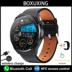 „Huawei NFC Smart Watch Adult GT3 Pro 390*390 HD Screen Heart Rate Bluetooth Call IP68 Waterproof SmartWatch 2024“ kaina ir informacija | Laikrodžiai | pigu.lt