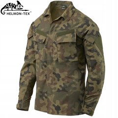 Vyriški taktiniai uniforminiai džemperiai Helikon-Tex Raid PC Stretch RS, PL Woodland kaina ir informacija | Džemperiai vyrams | pigu.lt