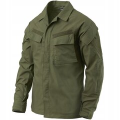 Vyriški taktiniai uniforminiai džemperiai Helikon-Tex Raid PC Stretch RS, Olive Green kaina ir informacija | Džemperiai vyrams | pigu.lt