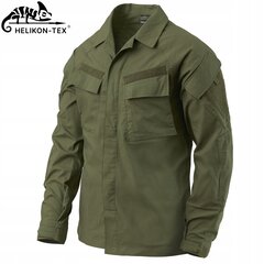 Vyriški taktiniai uniforminiai džemperiai Helikon-Tex Raid PC Stretch RS, Olive Green kaina ir informacija | Džemperiai vyrams | pigu.lt