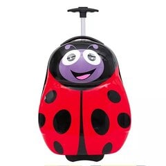 Kelioninis lagamino ir kuprinės rinkinys ,,Ladybug" kaina ir informacija | Lagaminai, kelioniniai krepšiai | pigu.lt