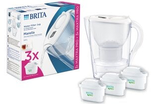 Brita Marella ir Maxtra Pro +3 vnt. kaina ir informacija | Vandens filtrai | pigu.lt