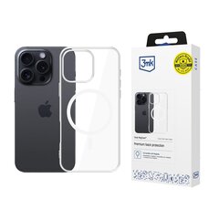 Dėklas 3mk Clear MagCase Apple iPhone 16 Pro Max kaina ir informacija | Telefono dėklai | pigu.lt