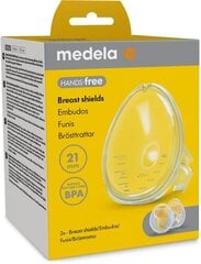 Krūtų skydeliai Medela 5039 21 mm, 2 vnt. kaina ir informacija | Žindymo prekės | pigu.lt