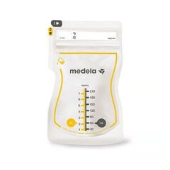 Мешочки для заморозки молока Medela 6326, 25 шт. цена и информация | Детская посуда, контейнеры для молока и еды | pigu.lt