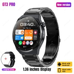 „Huawei GT3 Pro Smart Watch Adult“ 1,39 colio HD ekranas „Bluetooth Call“ sporto laikrodžiams Širdies ritmo IP68 vandeniui atsparus išmanusis laikrodis цена и информация | Часы | pigu.lt