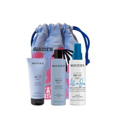 DAILY FLUO SUMMER KIT On care kasdienio naudojimo vasaros rinkinys Selective Professional100+75+100ml kaina ir informacija | Plaukų formavimo priemonės | pigu.lt