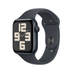 Apple Watch SE GPS 44mm Midnight Aluminium Case with Midnight Sport Band - S/M MXEJ3ET/A kaina ir informacija | Išmanieji laikrodžiai (smartwatch) | pigu.lt