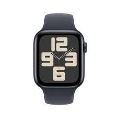 Apple Watch SE GPS 40mm Midnight Aluminium Case with Midnight Sport Band - S/M MXE73ET/A kaina ir informacija | Išmanieji laikrodžiai (smartwatch) | pigu.lt