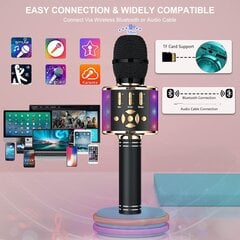 Belaidis Bluetooth karaoke mikrofonas Wowstar AK868BG01 kaina ir informacija | Mikrofonai | pigu.lt