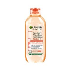 GARNIER SkinActive Solution Micellar Water Peeling doux 400 ml kaina ir informacija | Veido prausikliai, valikliai | pigu.lt