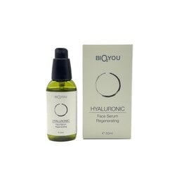 Regenerating Hyaluronic Face SerumBio2You цена и информация | Сыворотки для лица, масла | pigu.lt