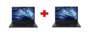 Acer TravelMate TMP216-51-33EG 16 " IPS WUXGA Intel Core i3-1315U 8 GB SSD 256 GB Intel Iris Xe Graphics Windows 11 Pro + Acer TravelMate TMP216-51-33EG 16 " IPS WUXGA Intel Core i3-1315U 8 GB SSD 256 GB Intel Iris Xe Graphics Windows 11 Pro kaina ir informacija | Nešiojami kompiuteriai | pigu.lt