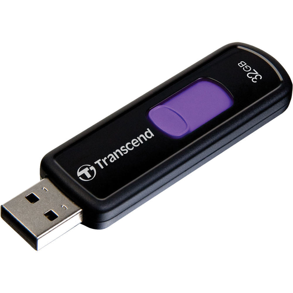 Atmintukas Transcend Jetflash 500 32GB Juodas kaina ir informacija | USB laikmenos | pigu.lt