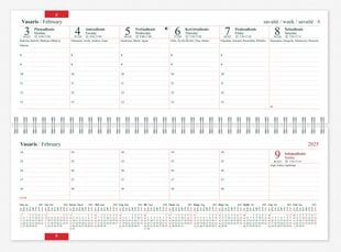 Kalendorius stalinis MEMO ECO tam rudas kaina ir informacija | Kalendoriai, darbo knygos | pigu.lt