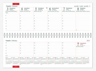 Kalendorius stalinis MEMO ECO mėlyna kaina ir informacija | Kalendoriai, darbo knygos | pigu.lt