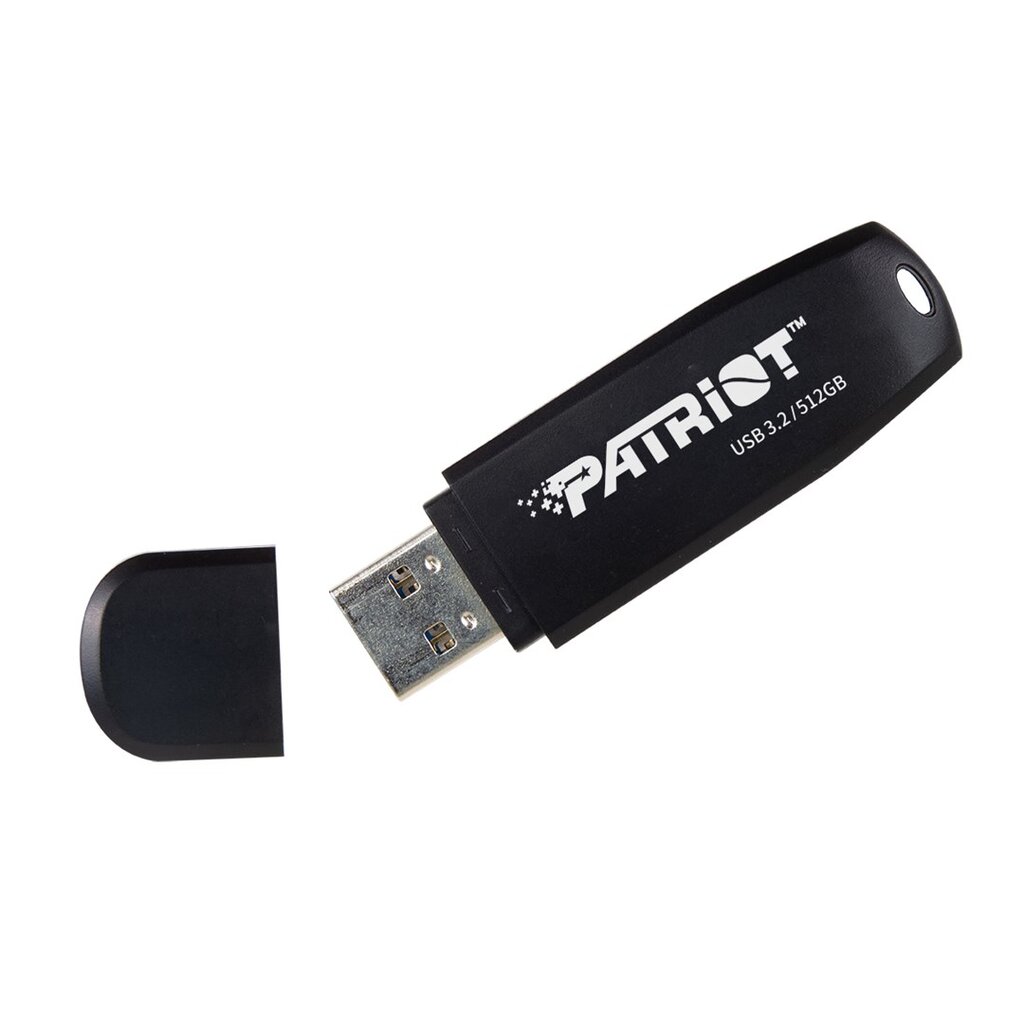 Pendrive Patriot Xporter Core 512GB USB 3.2 Gen 1 80MB/s (PSF512GXRB3U) Juoda цена и информация | USB laikmenos | pigu.lt