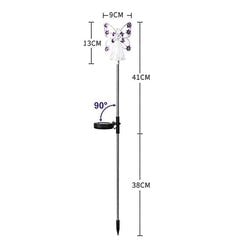 Solar Angel Garden Stake Lights Sodo žemės šviestuvai kaina ir informacija | Girliandos | pigu.lt