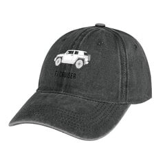 FJ Cruiser Side View Cowboy Hat Kepurė nuo saulės Vaikams Regbis Anime Skrybėlė arbatos kepurės Vyriška kepurė Moteriška kaina ir informacija | Vyriški šalikai, kepurės, pirštinės | pigu.lt