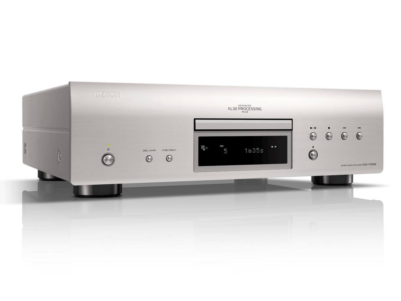 Denon DCD1700NE Sidabras kaina ir informacija | Multimedijos grotuvai | pigu.lt