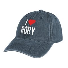 I Love Rory Cowboy Hat Prabangi Vyriška Skrybėlė Žvejybos kepuraitės Kepurė vyrams Moteriška kaina ir informacija | Vyriški šalikai, kepurės, pirštinės | pigu.lt