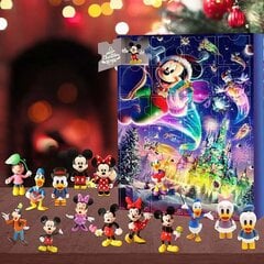 2024 m. Kalėdų kalendorius Kalėdų 24 dienų atgalinio skaičiavimo kalendorius Blind Box Holiday-Mickey Mouse Blind A Box kaina ir informacija | Dekoracijos šventėms | pigu.lt