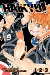 Haikyu!! (3-in-1 Edition), Vol. 1: Includes vols. 1, 2 & 3 цена и информация | Комиксы | pigu.lt