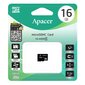 Atminties kortelė APACER 16GB microSDHC Class 4 kaina ir informacija | Atminties kortelės telefonams | pigu.lt