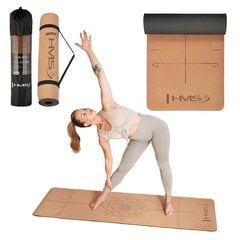 YM11 TPE YOGA MAT KAMŠTĖS HMS kaina ir informacija | Kitos fitneso prekės | pigu.lt