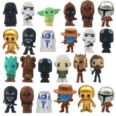 Adventskalender Star Wars Star Doll Blind Box Jul Adventsnedräkning Barnpresentask kaina ir informacija | Dekoracijos šventėms | pigu.lt