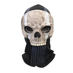 Ghost Mask V2 – Operador MW2 airsoft COD Cosplay Airsoft Tactical Skull Full Mask kaina ir informacija | Dekoracijos šventėms | pigu.lt