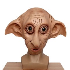 Dobby the Magic Elfin Mask Cosplay vaidmenų žaidimai Helovino siaubo kameroje Haunted House Karnavalinės puošnios suknelės rekvizitai kaina ir informacija | Dekoracijos šventėms | pigu.lt