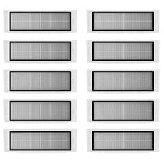 Šluostės pagrindinis šepetys Baltas HEPA filtras skirtas Xiaomi Roborock S6 S5 MAX S60 S65 S5 S50 S55 E25 E35 vakuuminių dalių priedai Kilimų šlavimo mašinos цена и информация | Пылесосы для сбора листьев, измельчители веток, очистители тротуарной плитки | pigu.lt