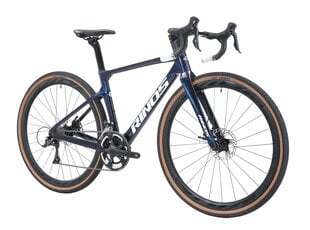 RINOS anglies žvyro dviratis Sandman 1.0 Shimano R3000 Mėlyna 58 cm kaina ir informacija | Dviračiai | pigu.lt